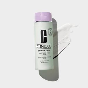 New Clinique's bestselling All About Clean Liquid Facial Soap